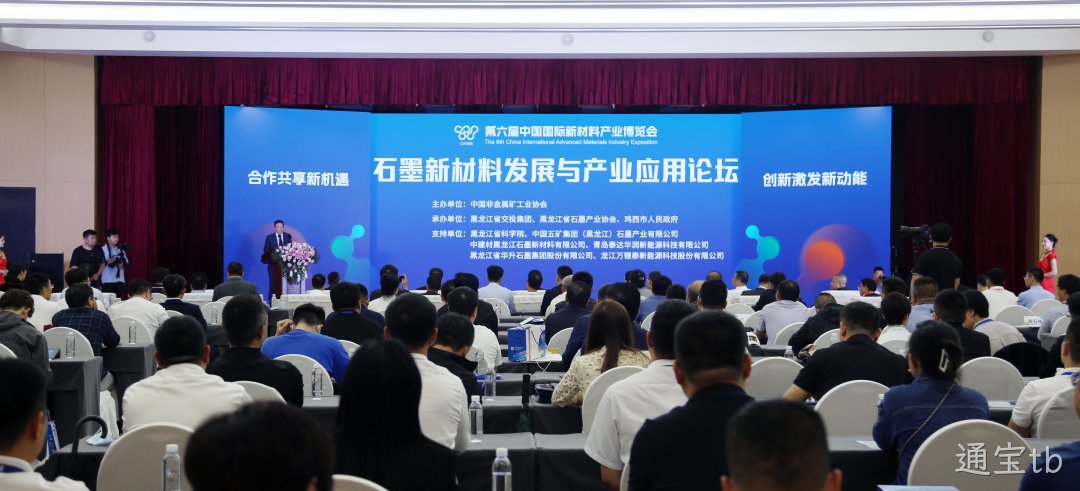 通宝tb总经理郝立伟出席第六届中国国际新材料产业博览会并作专题演讲(图1)